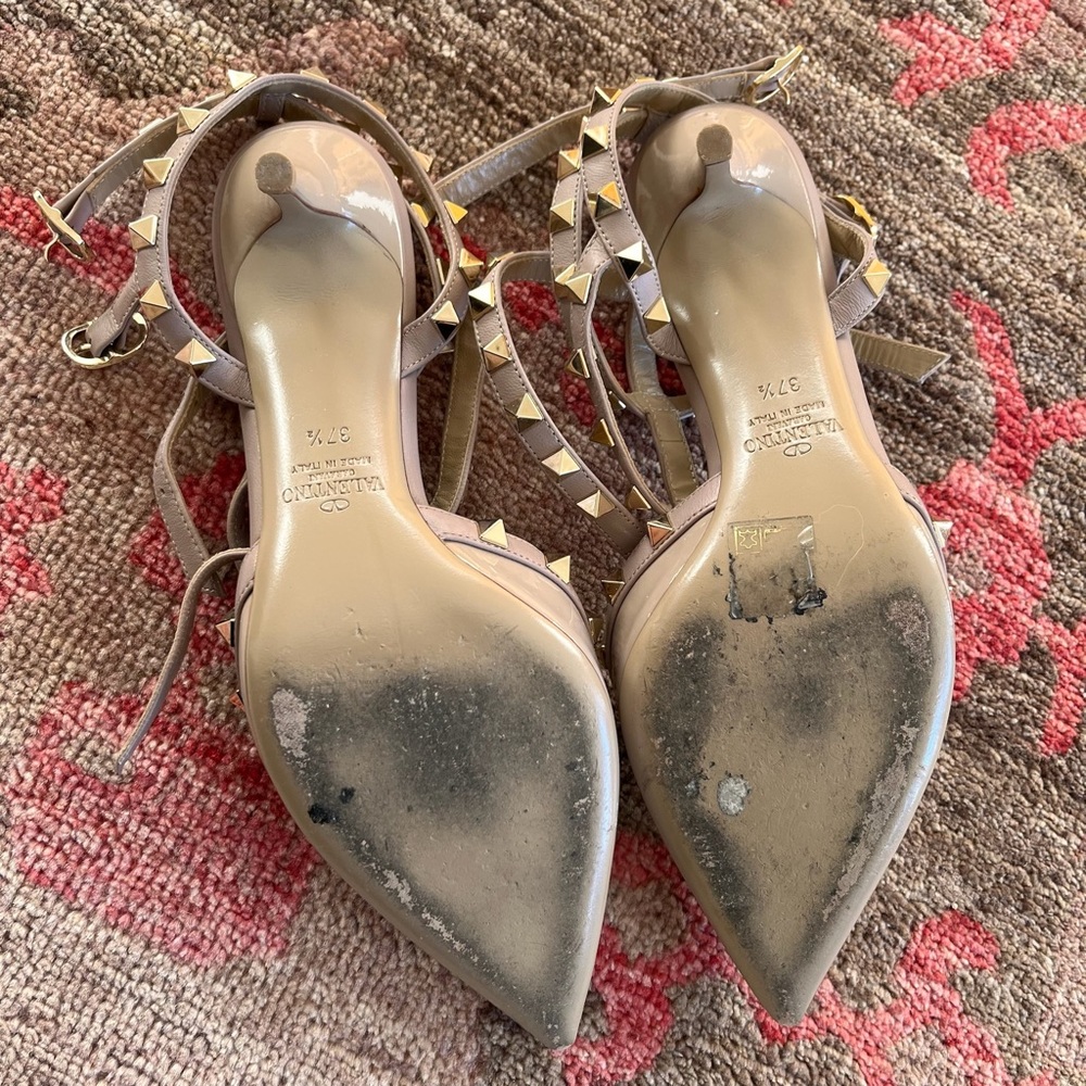 Valentino rock stud kitten heel - Picture 3 of 9